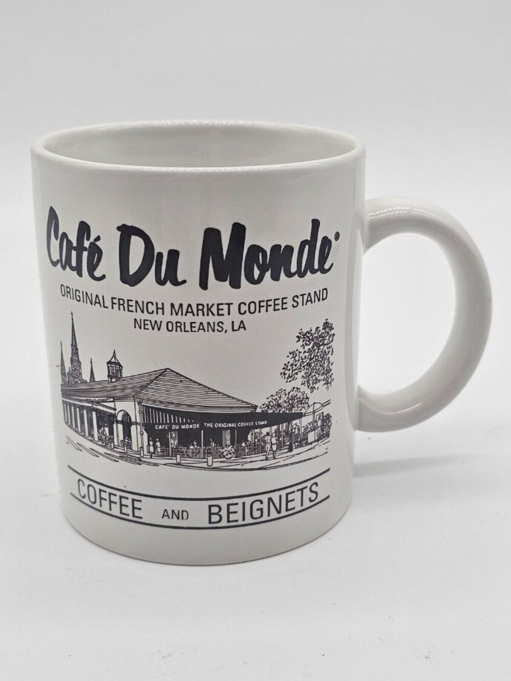 Cafe Du Monde Coffee Mug Cup French Market Coffee Stand New Orleans LA Beignets